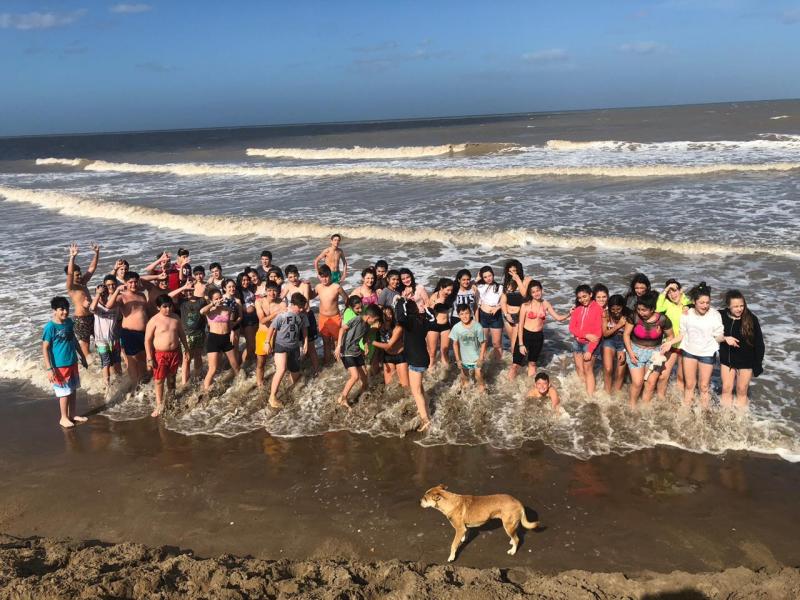 Campamento de 1º año en Nivel Secunario